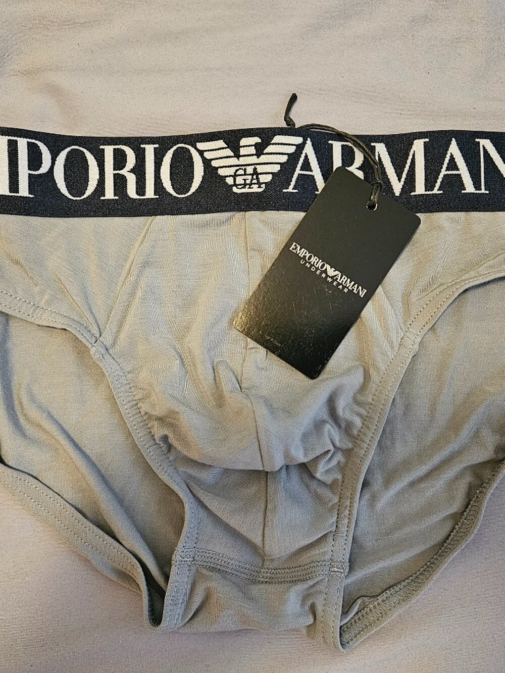Emporio Armami Men's Underwear Brief Iconic Soft Modal Size S NWT